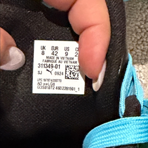 Puma Court Rider 2 Zeros Basketball Shoes‎ Pink Green Blue Tie Dye Mens - Picture 13 of 13